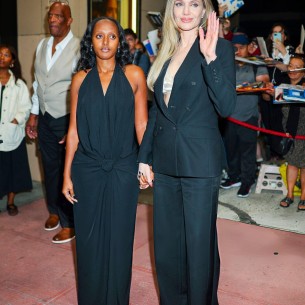 Majka i kćerka u crnom: Angelina Jolie i Zahara pokazale dvije strane elegancije