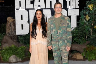 Ona u nježnoj haljini, on u maskirnom odijelu: Brad Pitt i Ines nisu uskladili modne kombinacije