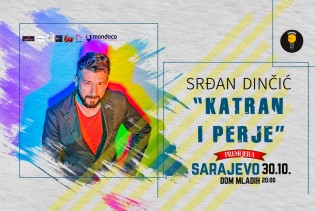 "Katran i perje" stiže u Sarajevo: Srđan Dinčić najavljuje novu dozu britkog humora