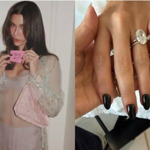 Hailey Bieber vraća crnu manikuru u fokus: Ove jeseni nosimo caviar nails